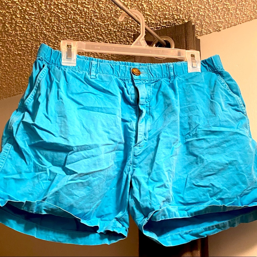 Bright Blue Chubbies Shorts